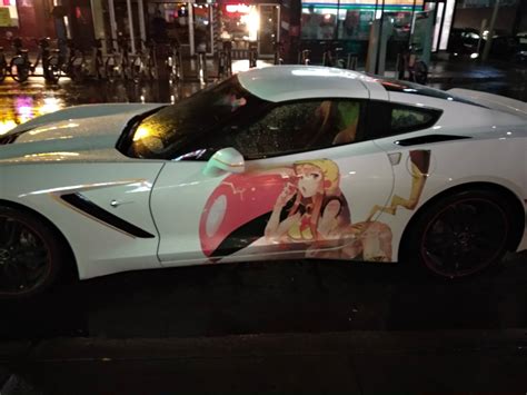 This Anime Car Paint Job Ratbge