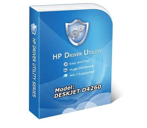 Hp Deskjet D4260 Driver Utility Main Window Hpdriversupdateutility