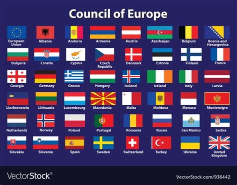 Council Of Europe Flag