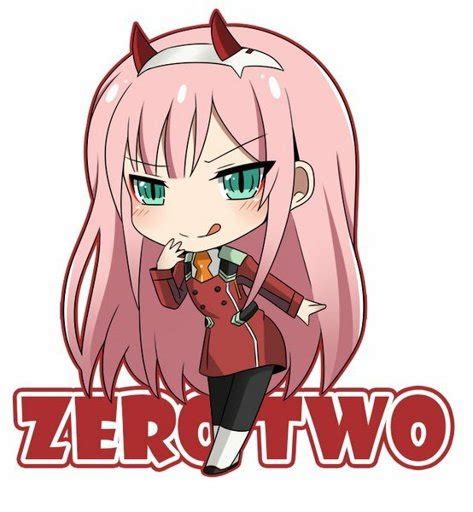 Chibi Zero Two Darling In The Franxx Official Amino