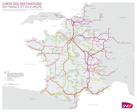 France Map France Train Train Map