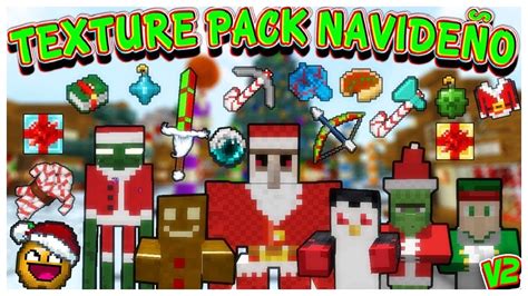 🎄el Mejor Texture Pack De Navidad🎄 Christmas Pack V2 Navidad En