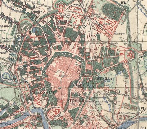 Jak Się Kraków Zmieniał I Rozrastał Stare Mapy Miasta