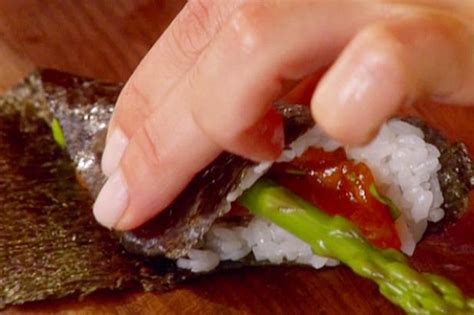 Fun Salmon Hand Roll Recipe Giada De Laurentiis Food Network