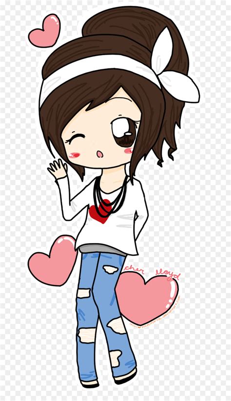 Cute Girl Cartoon Sketch At Explore Collection Of