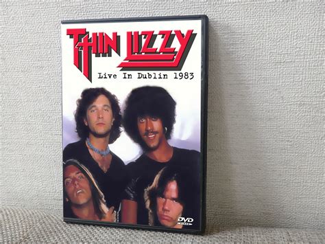 Thin Lizzy Live In Dublin 1983 Dvd Etsy