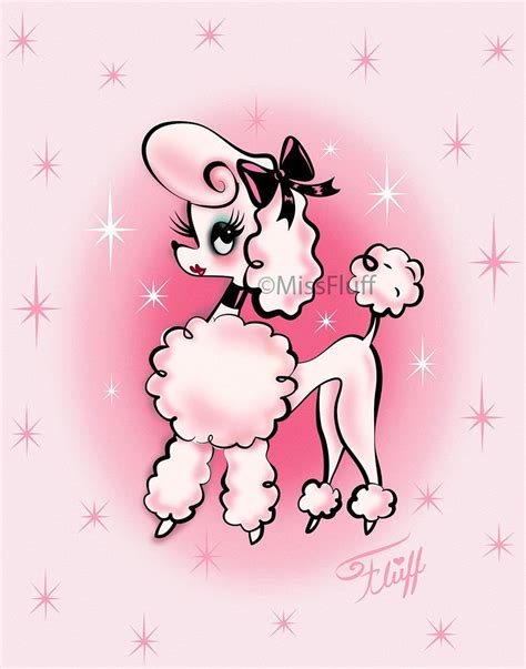 This Item Is Unavailable Etsy Poodle Drawing Pink Art Print Art