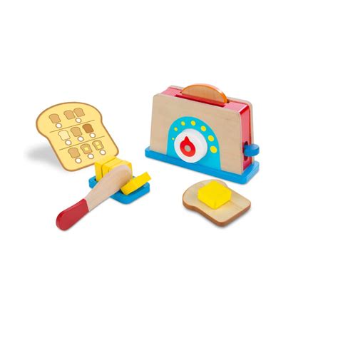 Melissa And Doug Bread And Butter Toaster Set Toys Toys At Foys