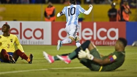 Messi Aparece Con Toda Su Magia Y Pone A Argentina En El Mundial Misionesonline