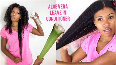 Diy Aloe Vera Leave In Conditioner For Extreme Hair Growth And Shine