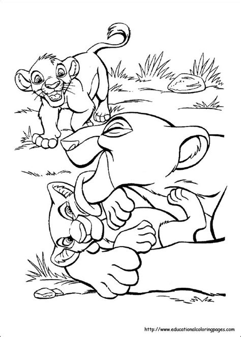 Search through 52518 colorings, dot to dots, tutorials and silhouettes. Lion King Coloring - Educational Fun Kids Coloring Pages ...
