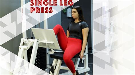 How To Single Leg Press Youtube