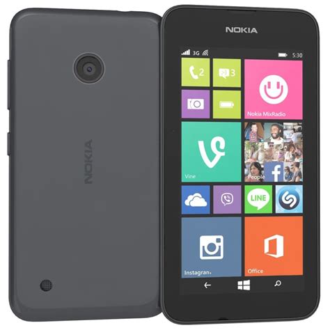 3ds Max Nokia Lumia 530 Dual
