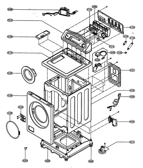 Lg Washer Parts Model Wm3632hw Sears Partsdirect