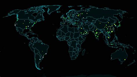 Tech 4k World Map