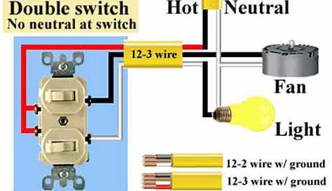 double pole switch schematic