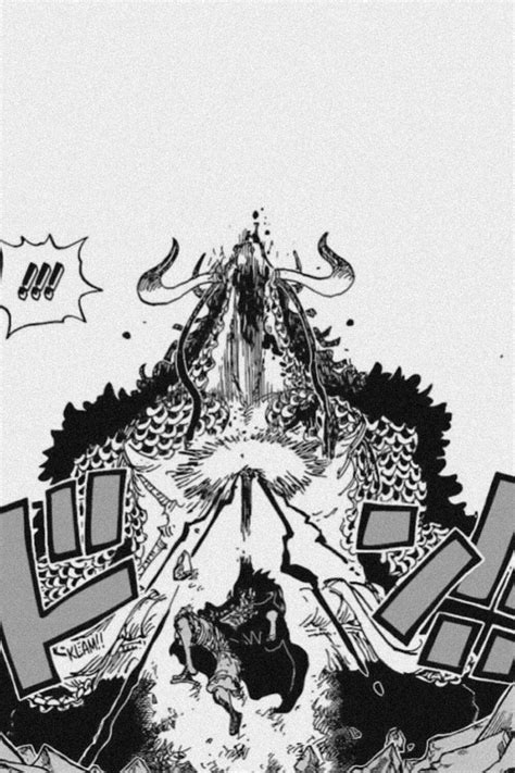 Luffy Vs Kaido Manga Vs Anime Anime Demon Manga Art Anime Art One Piece Series One Piece