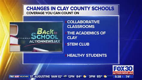 Changes Coming To Clay County Schools Action News Jax