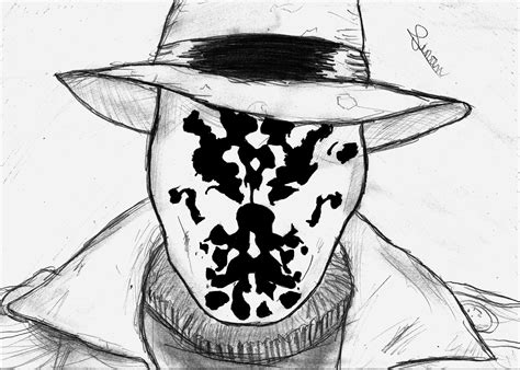 Rorschach Drawing Watchmen Wallpapers Hd Desktop And