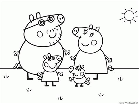 Peppa Pig Printable - Coloring Pages For Kids And For Adults - Coloring