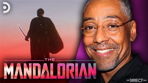 The Mandalorian Season 2 Giancarlo Esposito Reveals He Did All His Own