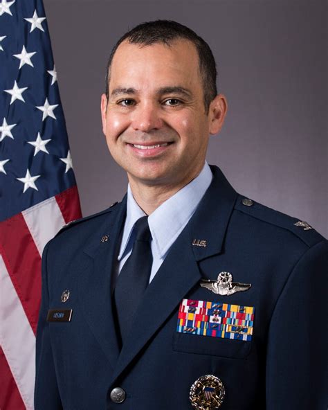 Colonel Michael C Alfaro Commander 4th Operations Group Seymour