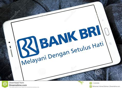Bank Rakyat Indonesia Bank Bri Logo Editorial Stock Photo Image Of