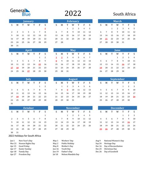 General Blue 2022 Calendar Printable Calendar Example And Ideas