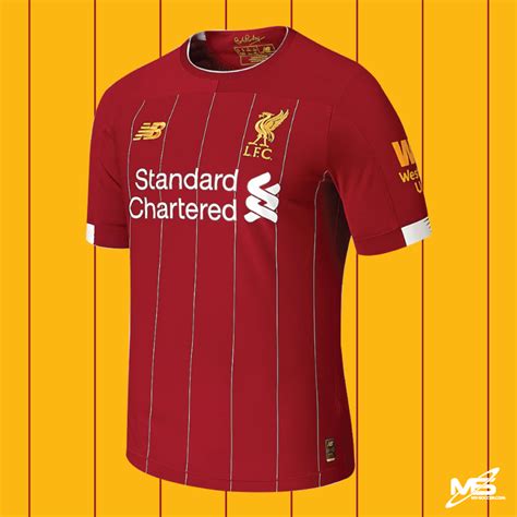 A pin stripe design draws inspiration from liverpool's 1982/83 strip, when paisley was the club's manager. NEW BALANCE Liverpool Home 2019-2020 STADIUM Jersey