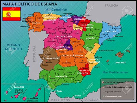 Mapa Gastronomica De Espana
