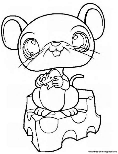 Free Printable Littlest Pet Shop Coloring Pages Coloring Home