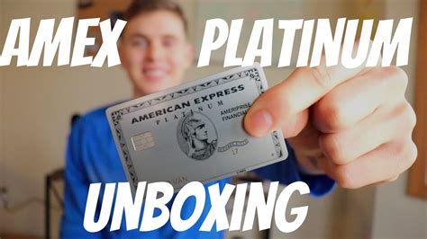 Maybe you would like to learn more about one of these? American Express Platinum Card UNBOXING (Most Exclusive Credit Card?!) - YouTube