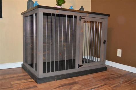 Xl Dog Crate Furniture Dog Kennel Furniture Etsy In 2020 Dog Crate