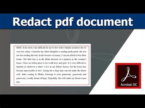 How To Redact Pdf Document Using Acrobat Pro Dc The Graphic Home