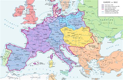 Fileeurope 1812 Map En Wikimedia Commons — Db