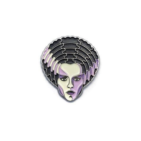 Universal Monsters The Bride Of Frankenstein Enamel Pin Etsy