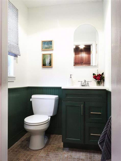 25 Green Cabinet Ideas And Inspiration Hunker Diy Bathroom Makeover