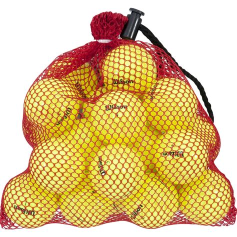 Wilson Golf Balls With Mesh Bag Yellow 24 Pack