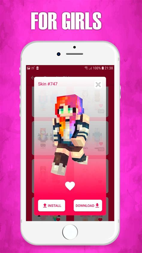 Girls Skins For Minecraft For Android Apk Download