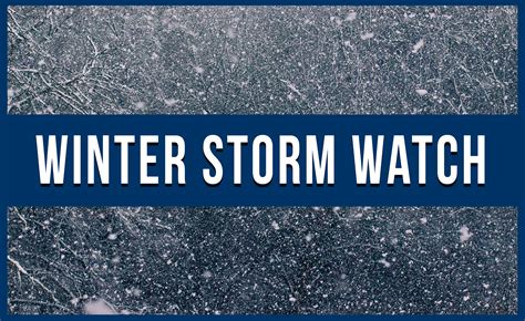 Winter Storm Watch K Dock 929 Fm