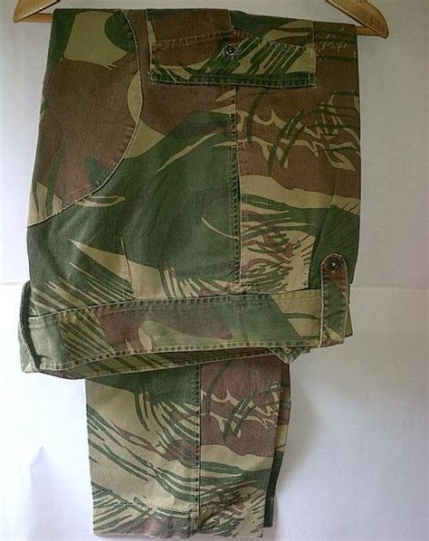 Uniforms Rhodesian Bush War Camo Trousers Was Sold For R100000 On