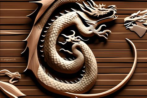 Wooden Dragon Wall Carving Wallpapersai