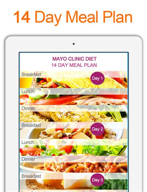 Diet Meals Mayo Clinic Diet Meal Plan