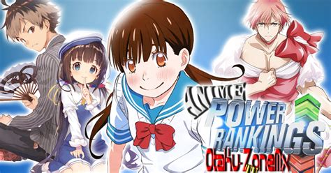 Otaku Zonemxtv Redacted Anime Power Rankings Episode 050 Semana Del
