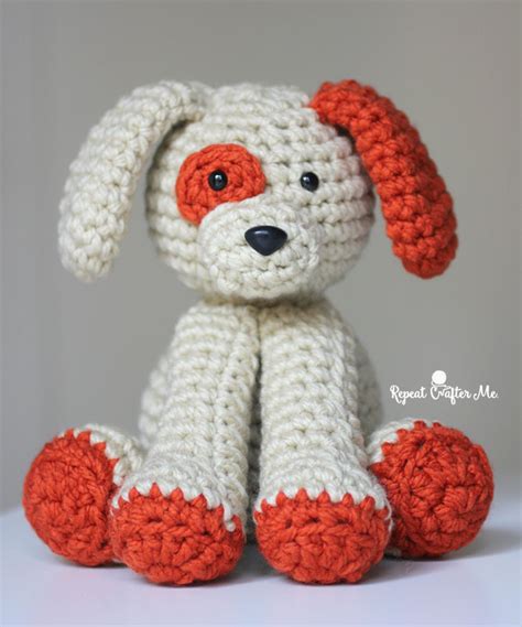 Maybe you would like to learn more about one of these? Crochet Plush Puppy - Repeat Crafter Me