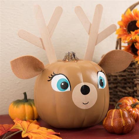8 Cute Pumpkin Decorating Ideas For Littler Kids No Scary