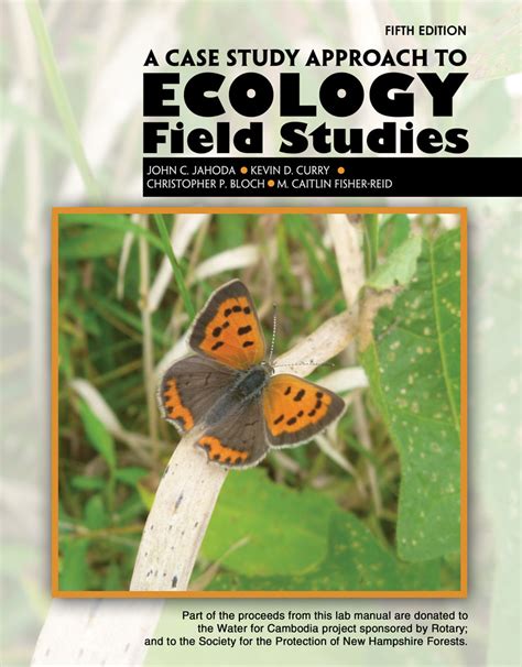 A Case Study Approach To Ecology Field Studies Higher Education