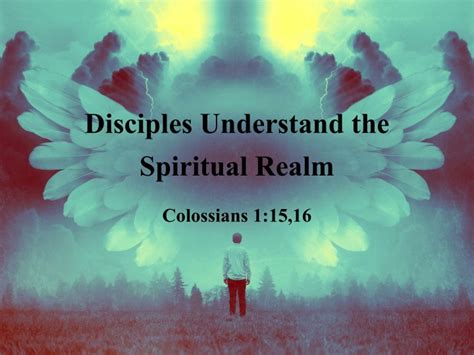 Ppt Disciples Understand The Spiritual Realm Powerpoint Presentation