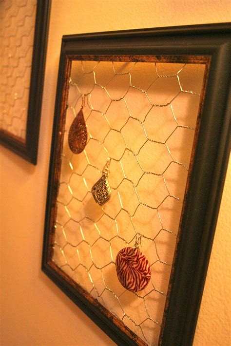 The Times Are Changin Chicken Coop Earring Holder Tutorial
