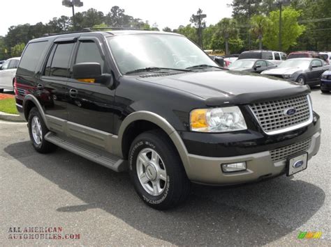 2003 Ford Expedition Eddie Bauer In Black Clearcoat C34419 All
